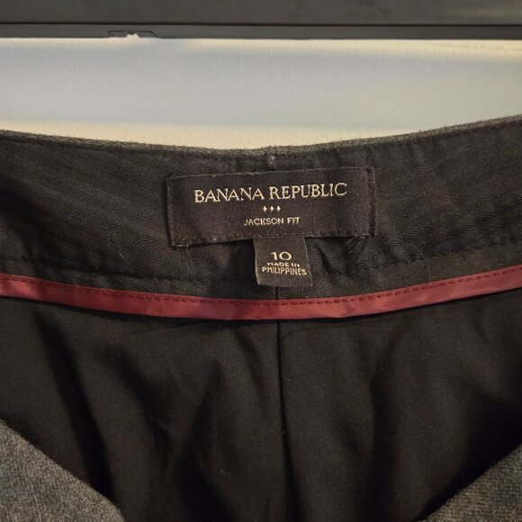 Banana Republic 2 piece Women's Suit Charcoal - Picture 4 of 5